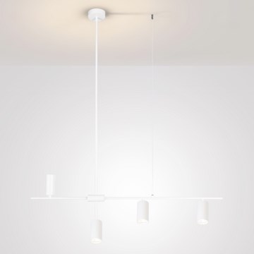 Brilagi - Pendellampa CRANE på kabel 4xGU10/30W/230V vit