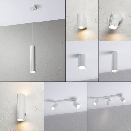 Brilagi - Pendellampa med kabel CRISPINA 1xGU10/10W/230V vit
