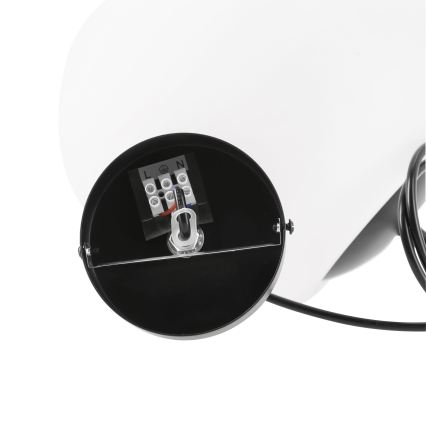 BRILAGI - Pendellampa med kabel PEBBLES 1xE27/40W/230V Ø 30 cm svart