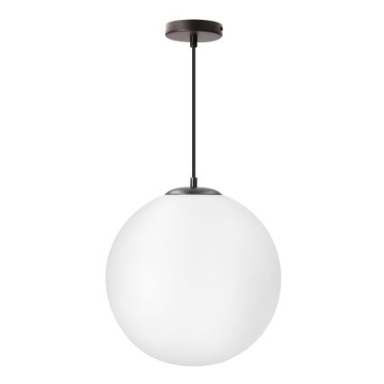 BRILAGI - Pendellampa med kabel POLOS 1xE27/40W/230V Ø 30 cm svart