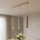 Brilagi - Pendellampa med kabel TUBE 3xGU10/15W/230V beige/guld
