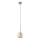 Brilagi - Pendellampa med kabel VULCANO 1xG9/8W/230V beige/rökfärgad beige