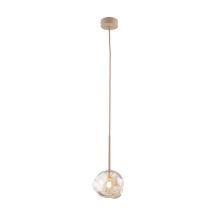 Brilagi - Pendellampa med kabel VULCANO 1xG9/8W/230V beige/rökfärgad beige