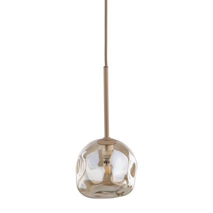 Brilagi - Pendellampa med kabel VULCANO 1xG9/8W/230V beige/rökfärgad beige