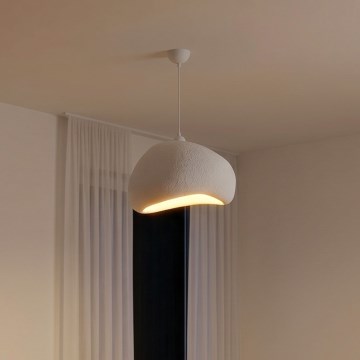 Brilagi - Pendellampa med kabel WABI SABI 1xE27/40W/230V Ø 42 cm vit