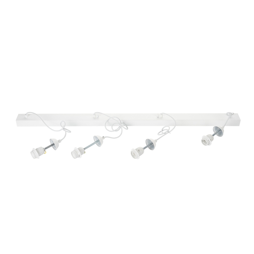 Brilagi - Pendellampa med kabel WABI SABI 4xE27/40W/230V vit