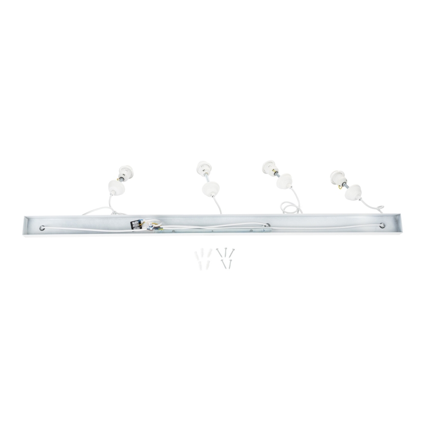 Brilagi - Pendellampa med kabel WABI SABI 4xE27/40W/230V vit