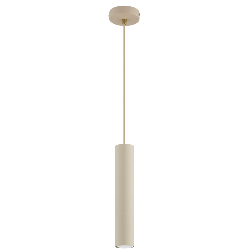Brilagi - Pendellampa med sladd 1xGU10/15W/230V beige/guld