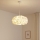 Brilagi - Pendellampa med sladd SOLEAIR 1xE27/60W/230V vit
