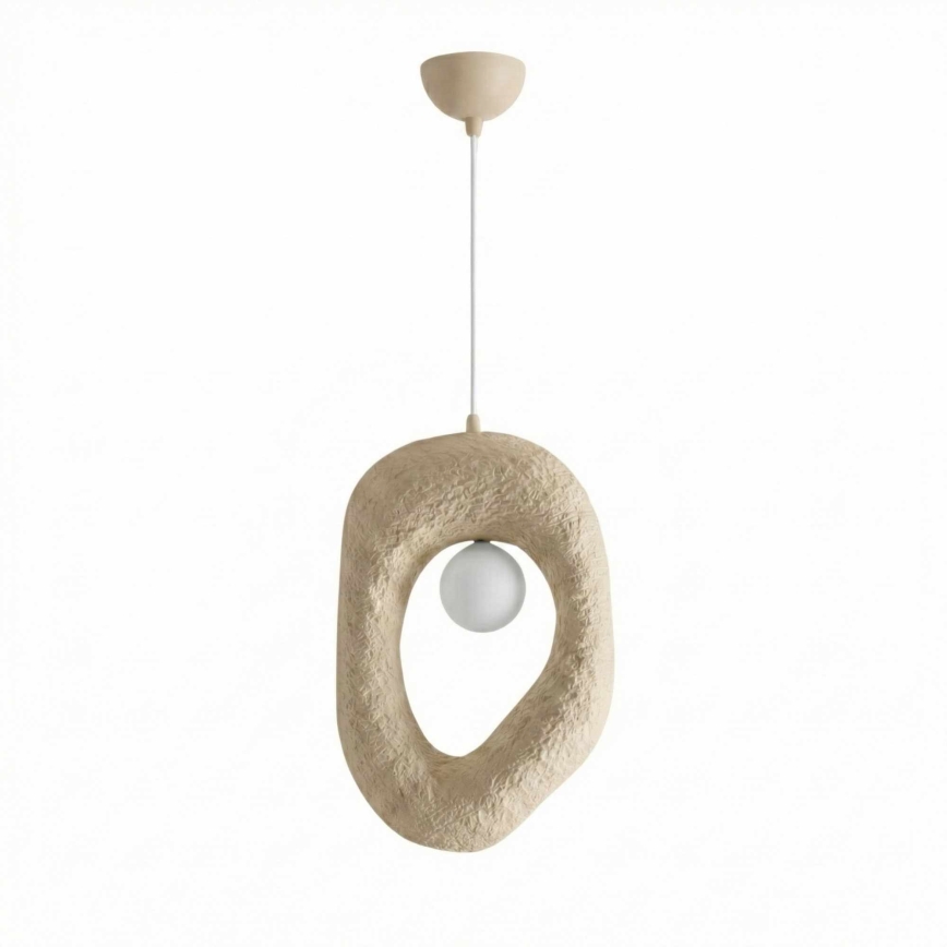 Brilagi - Pendellampa med sladd WABI SABI 1xE27/40W/230V krämfärgad