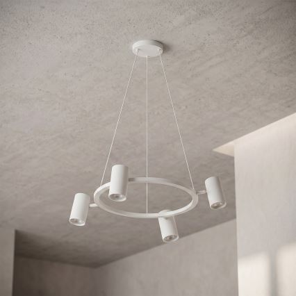 BRILAGI - Pendellampa med vajer SELE 4xGU10/30W/230V vit
