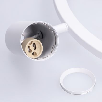 BRILAGI - Pendellampa med vajer SELE 4xGU10/30W/230V vit