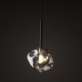 Brilagi - Pendellampa på kabel VULCANO 1xG9/8W/230V brons/rökbeige