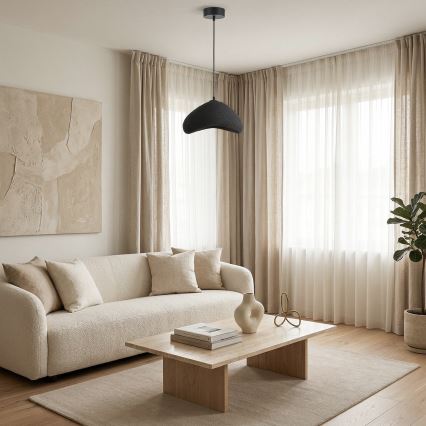 Brilagi - Pendellampa på kabel WABI SABI 1xE27/40W/230V Ø 33 cm svart