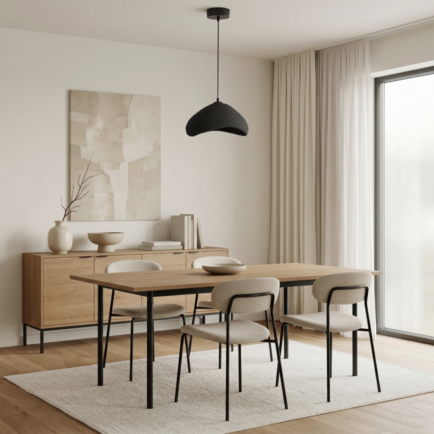 Brilagi - Pendellampa på kabel WABI SABI 1xE27/40W/230V Ø 33 cm svart