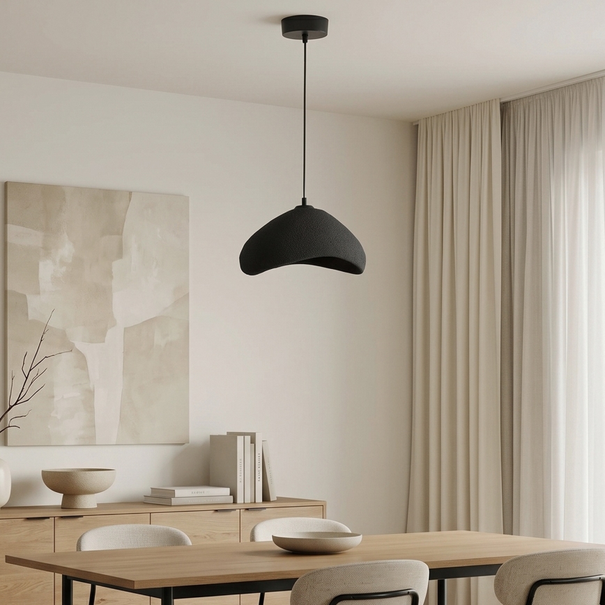 Brilagi - Pendellampa på kabel WABI SABI 1xE27/40W/230V Ø 33 cm svart