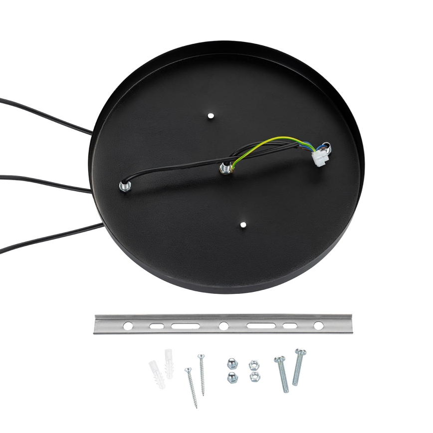 Brilagi - Pendellampa på sladd WABI SABI 3xE27/40W/230V Ø 60 cm svart