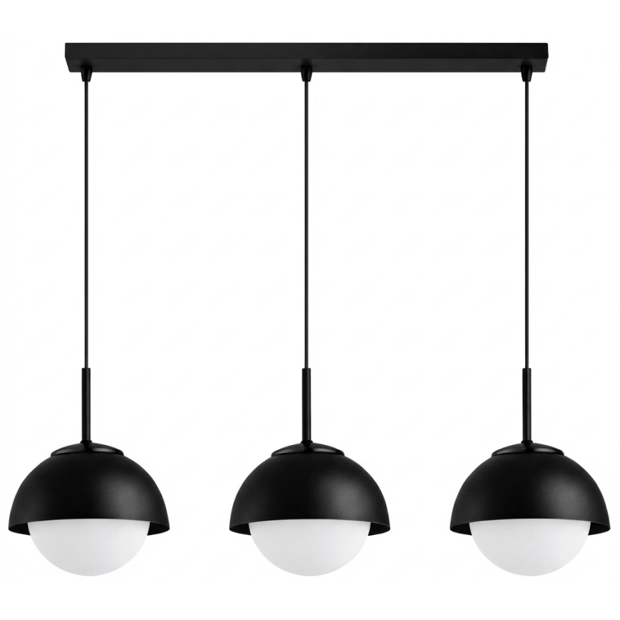 BRILAGI - Pendellampa på vajer COSMO 3xE27/60W/230V svart