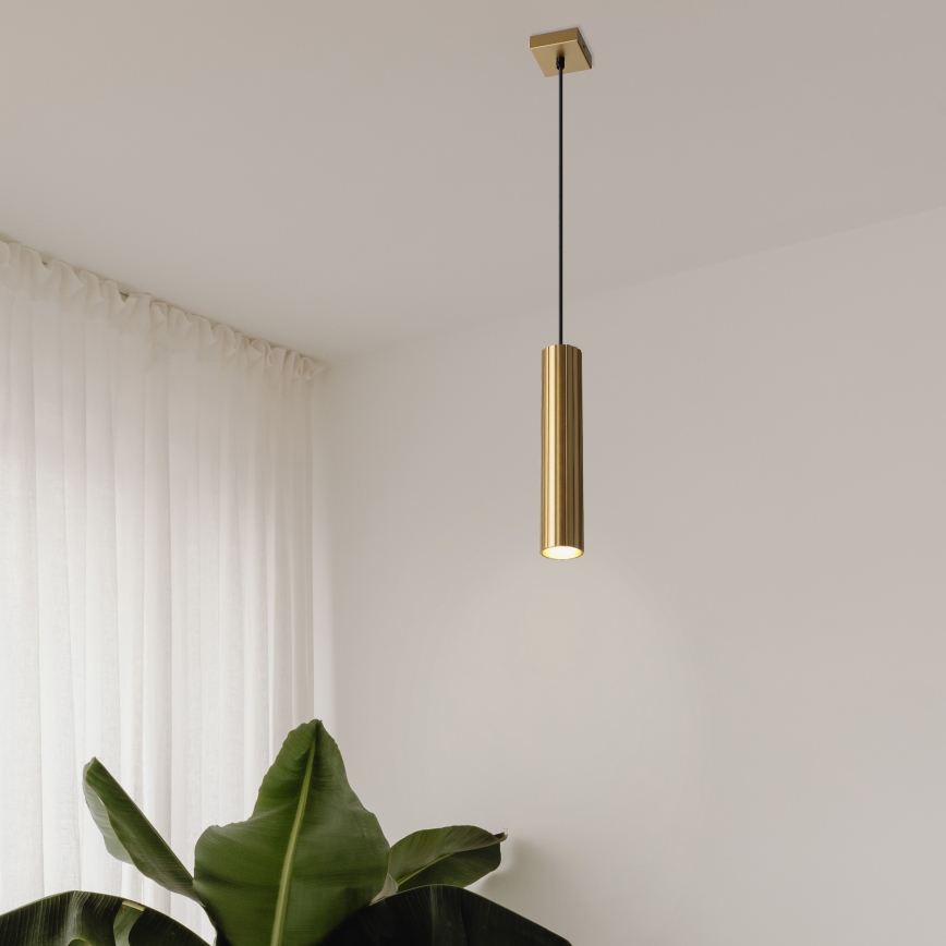 Brilagi - Pendellampa på vajer CRISPINA 1xGU10/10W/230V guld