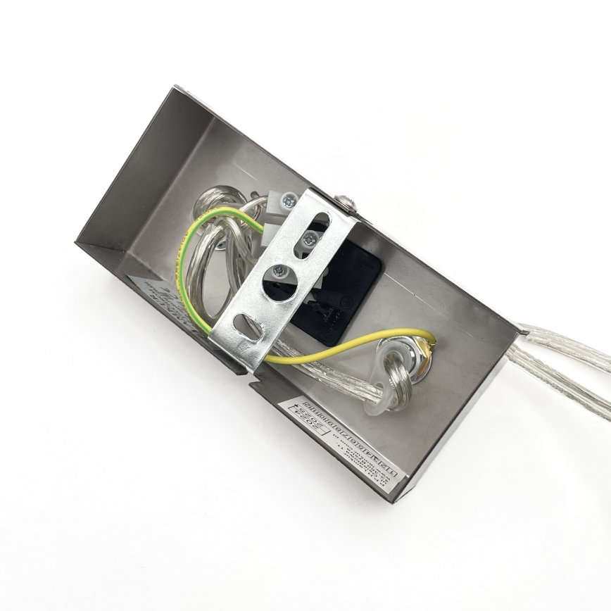 Brilagi - Pendellampa på vajer MALONY 6xE14/20W/230V blank krom