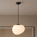 BRILAGI - Pendellampa på vajer PEBBLES 1xE27/40W/230V Ø 25 cm svart
