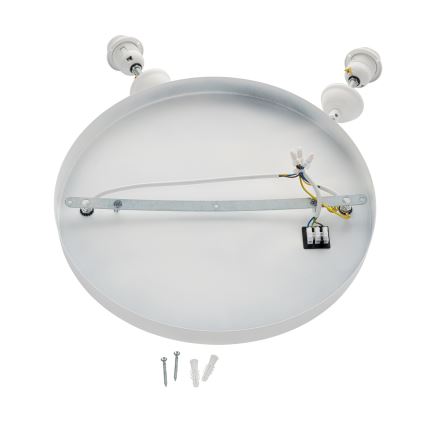 Brilagi - Pendellampa på vajer WABI SABI 2xE27/40W/230V Ø45 cm vit