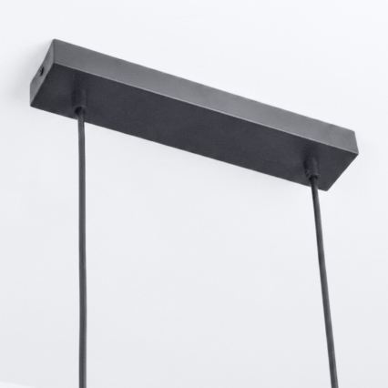 Brilagi - Pendellampa SELE 6xGU10/30W/230V svart/ekdekor