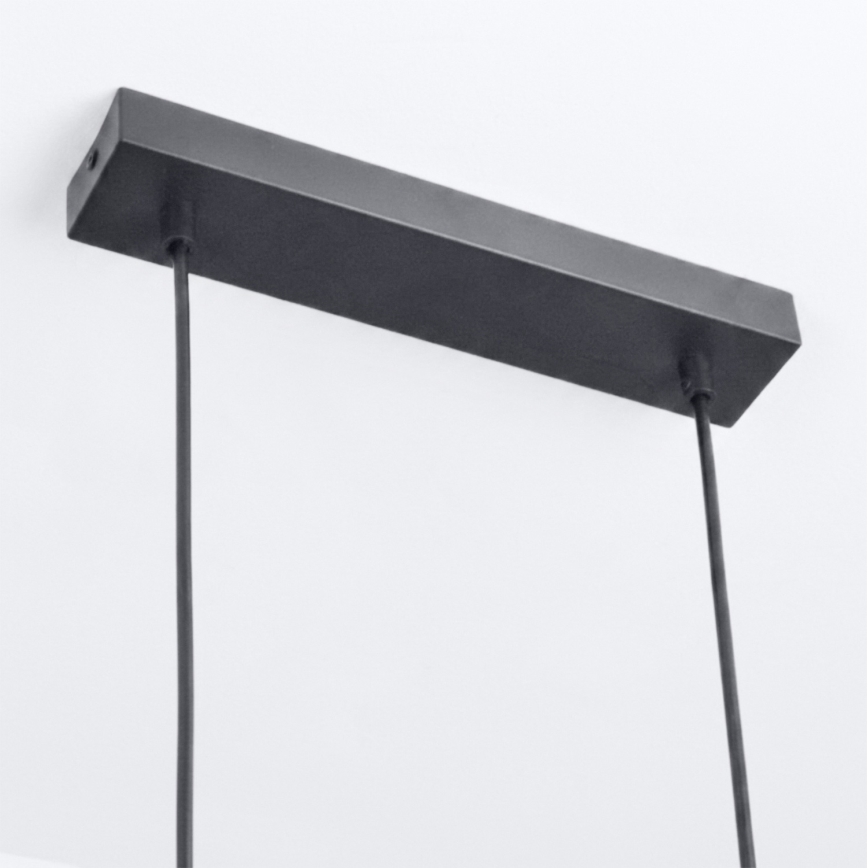 Brilagi - Pendellampa SELE 6xGU10/30W/230V svart/ekdekor