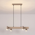 Brilagi - Pendellampa SELE med kabel 4xGU10/30W/230V beige