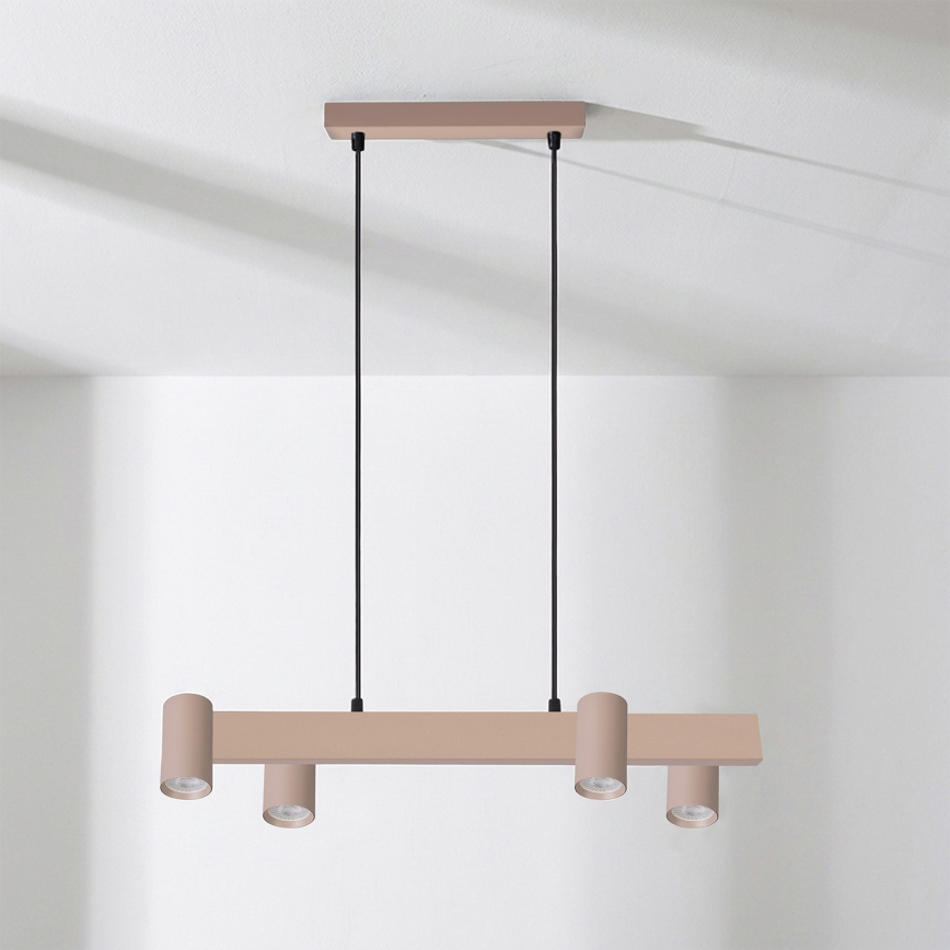 Brilagi - Pendellampa SELE med kabel 4xGU10/30W/230V beige
