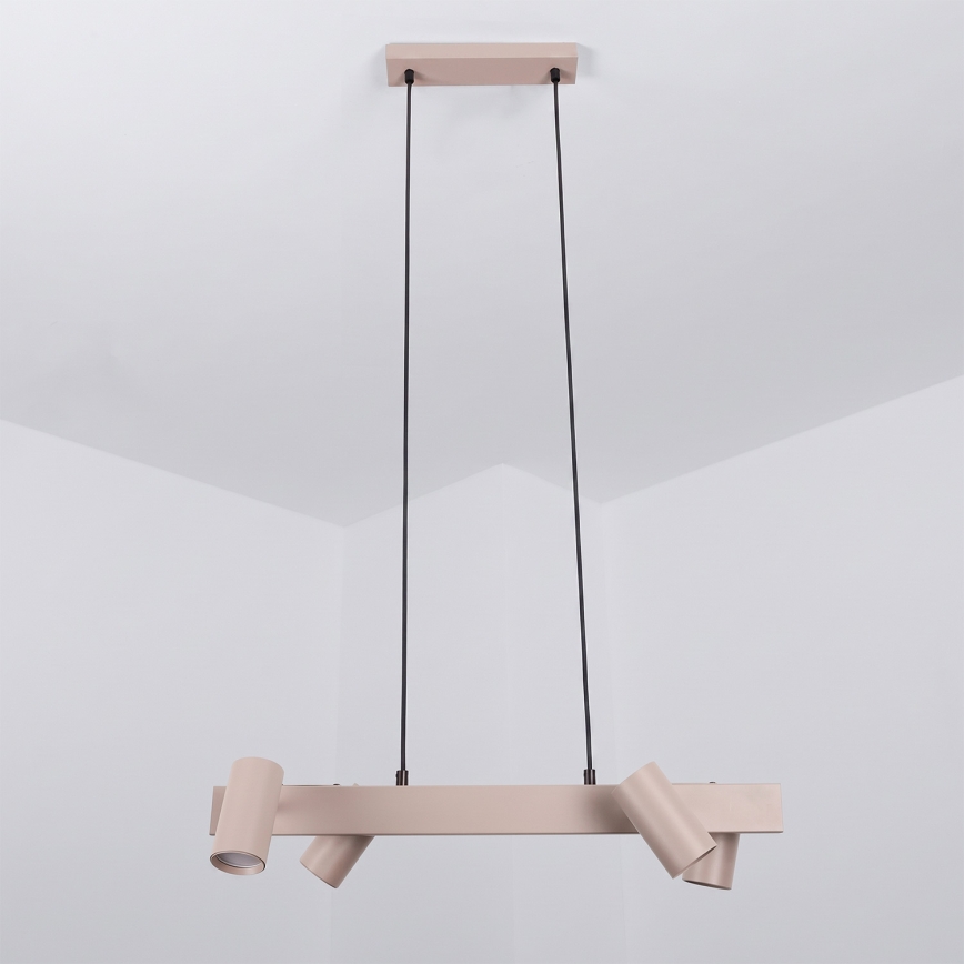 Brilagi - Pendellampa SELE med kabel 4xGU10/30W/230V beige