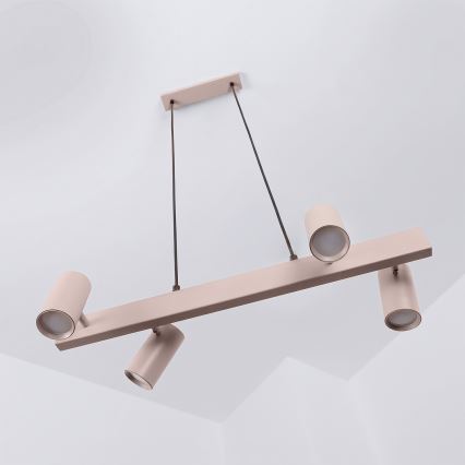 Brilagi - Pendellampa SELE med kabel 4xGU10/30W/230V beige
