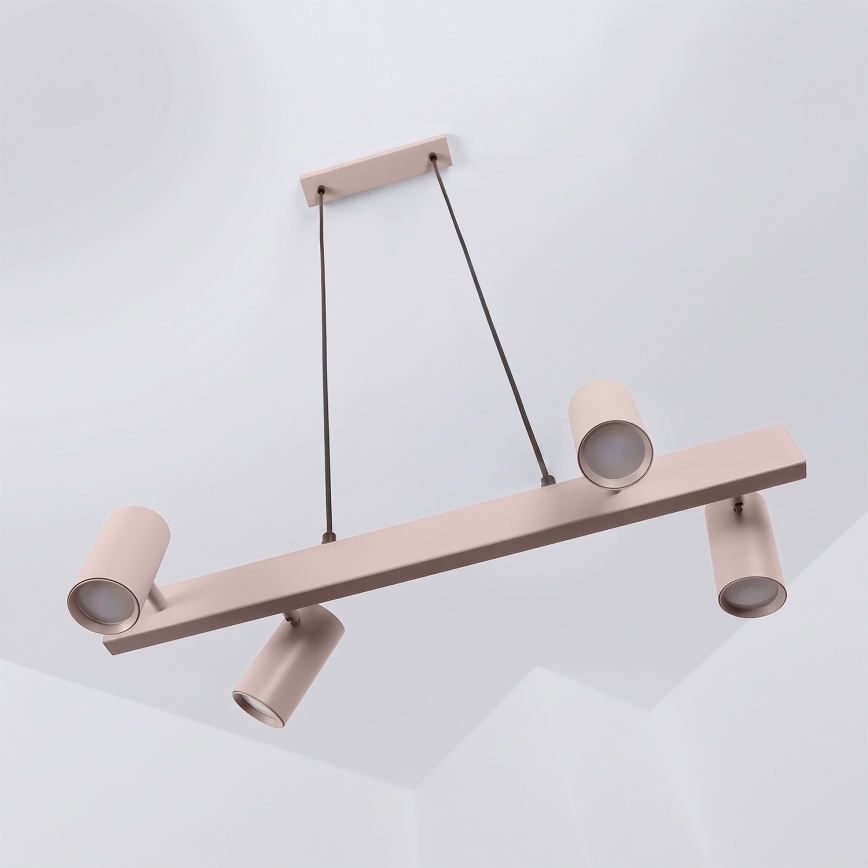 Brilagi - Pendellampa SELE med kabel 4xGU10/30W/230V beige