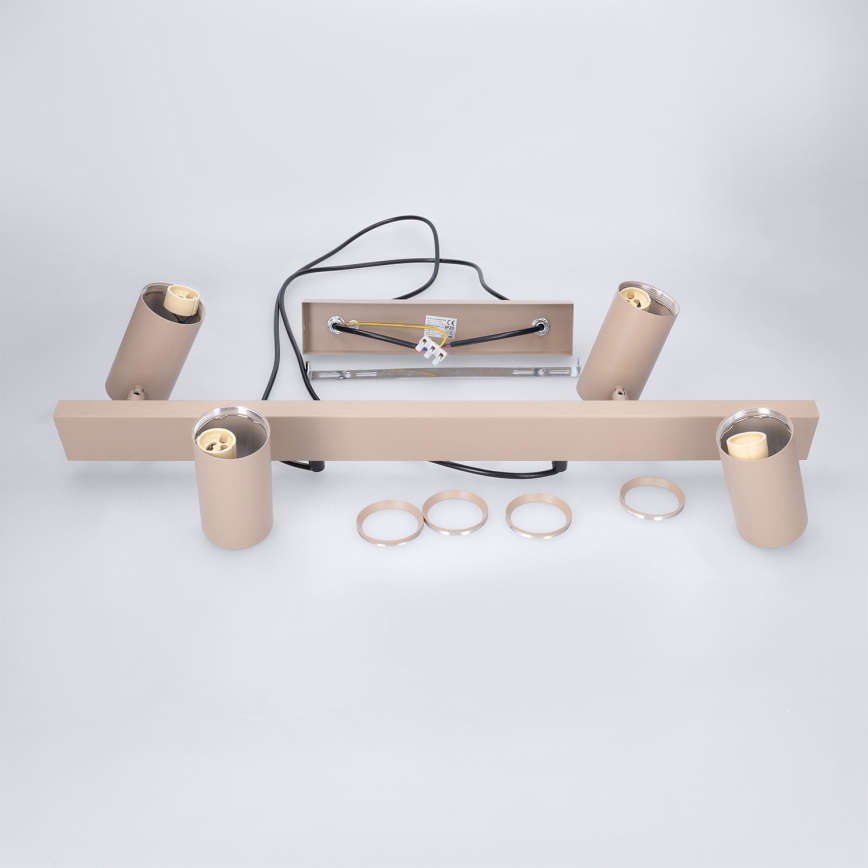 Brilagi - Pendellampa SELE med kabel 4xGU10/30W/230V beige