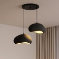 BRILAGI - Pendellampa WABI SABI 2xE27/40W/230V Ø 60 cm svart