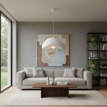 Brilagi - Pendlampa WABI SABI 1xE27/40W/230V Ø 42 cm vit