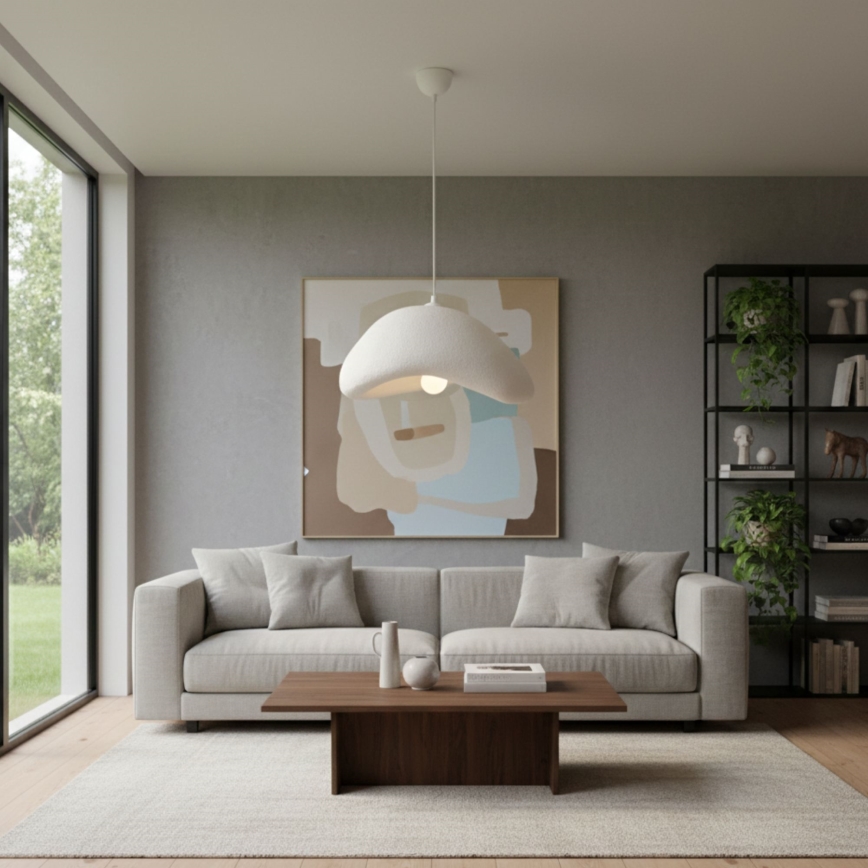 Brilagi - Pendlampa WABI SABI 1xE27/40W/230V Ø 42 cm vit