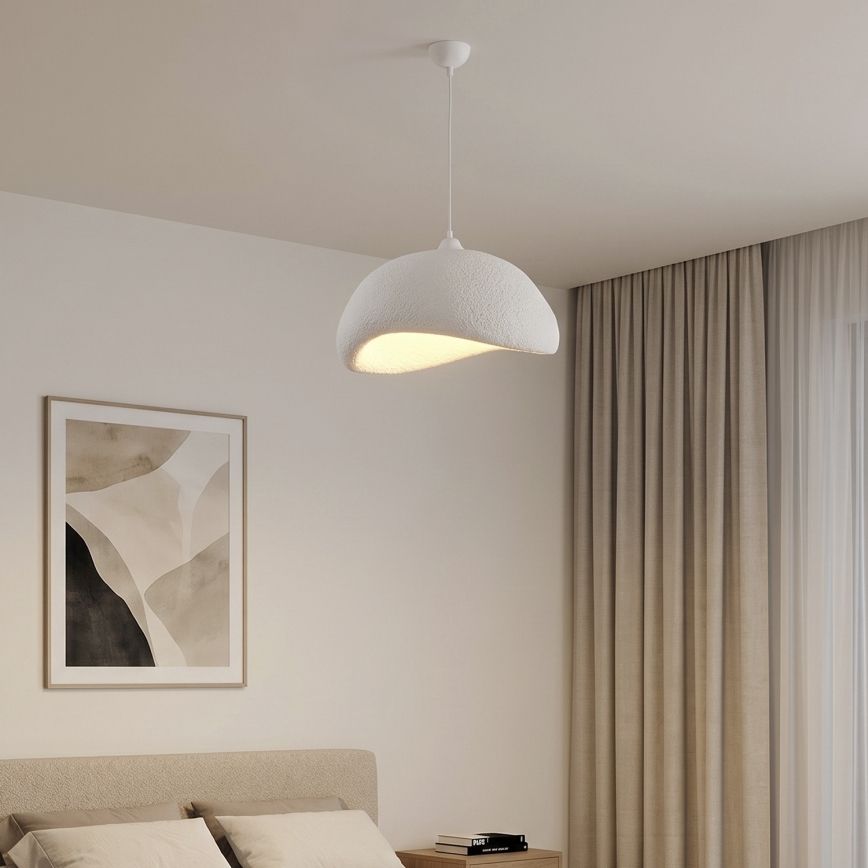 Brilagi - Pendlampa WABI SABI 1xE27/40W/230V Ø 42 cm vit