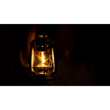 Brilagi - Fotogenlampa LANTERN 19 cm svart