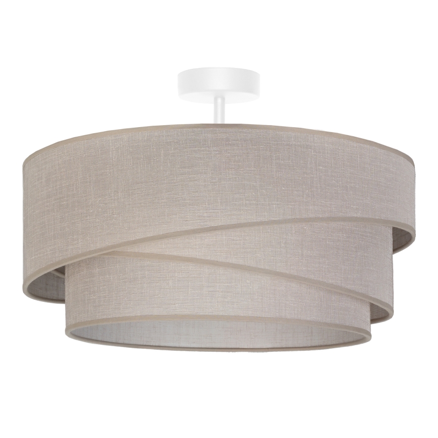 Brilagi - Plafondlampa ARROW 1xE27/60W/230V Ø 45 cm beige