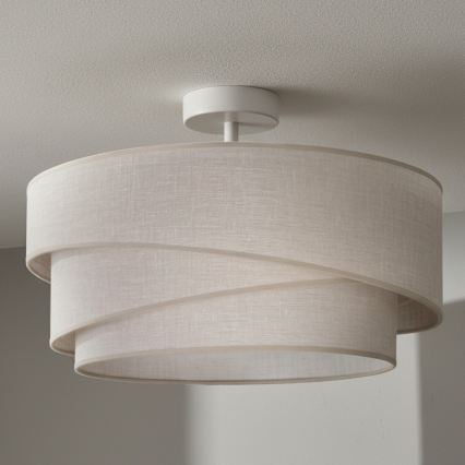Brilagi - Plafondlampa ARROW 1xE27/60W/230V Ø 45 cm beige