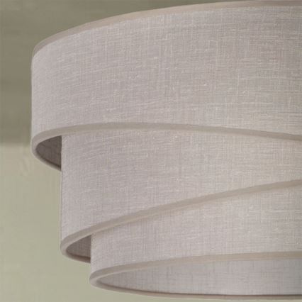 Brilagi - Plafondlampa ARROW 1xE27/60W/230V Ø 45 cm beige
