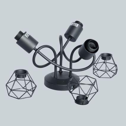 Brilagi - Plafondlampa CAGE 3xE14/40W/230V