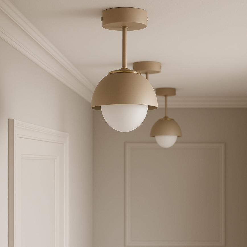Brilagi - Plafondlampa COSMO 1xE27/60W/230V beige/guld