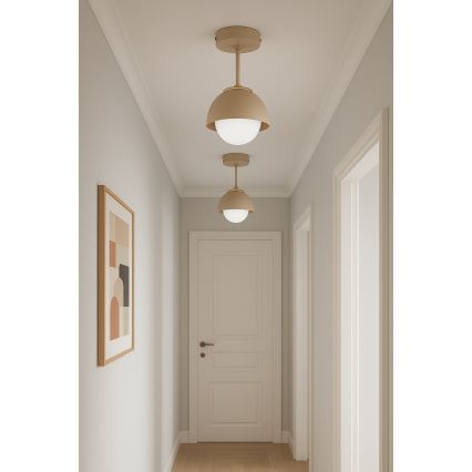 Brilagi - Plafondlampa COSMO 1xE27/60W/230V beige/guld