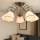 Brilagi - Plafondlampa FRED 5xE27/60W/230V Ø 59 cm, bronsfärgad