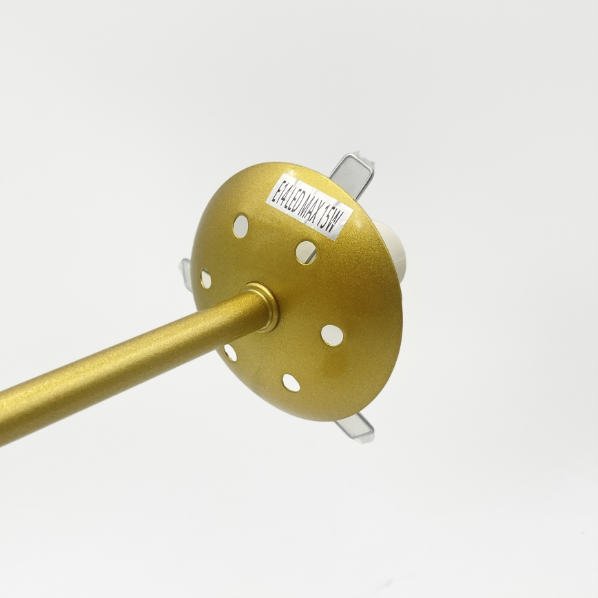 Brilagi - Plafondlampa MALIVA 4xE14/15W/230V guld/vit