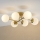 Brilagi - Plafondlampa MALONY 6xE14/20W/230V guld