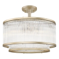 Brilagi - Plafondlampa RAMOS 5xE14/60W/230V guld