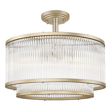 Brilagi - Plafondlampa RAMOS 5xE14/60W/230V guld